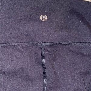 Lululemon black wunder under